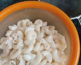 A picture of step 3 of White sauce paneer pasta.