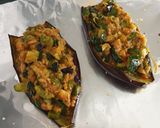 Foto del paso 6 de la receta: Berenjenas rellenas de verduras y atún