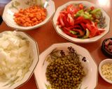 Foto del paso 1 de la receta: Arroz al horno con conejo y verduras