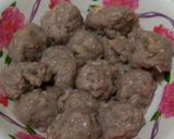 Foto langkah ke 2 dari resep Pentol Bakso Daging Sapi.