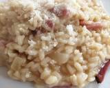 Risotto gorgonzola, pere e speck passaggio 4 foto