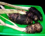 Foto langkah ke 1 dari resep Gulai Asam Lompong Ikan Pilot (Gulai Masam Keladi Ikan Pilot).