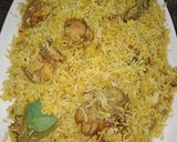 A picture of step 6 of Chicken tikka biryani.