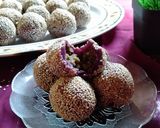 Foto langkah ke 7 dari resep Onde-onde Unyu (ungu).