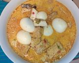 Foto langkah ke 5 dari resep Opor telur dan tahu.
