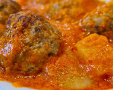Foto del paso 10 de la receta: Albóndigas en salsa de pimientos del piquillo