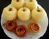 عکس مرحله 1 از دستور کمپوت سیب زعفرانی (Apple compote)😍