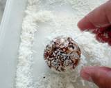 Bola Kurma tabur Kelapa (Dates Ball & Mix Nut in Grated Coconut) langkah memasak 4 foto