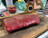 Honey Pecan Coconut Crusted London Broil recipe step 1 photo