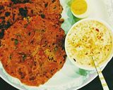A picture of step 16 of Egg Bhurji Stuffed Tomato Paratha.