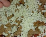 A picture of step 3 of Chicken cheese pizza.