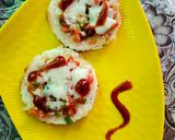 ब्रेड पिज़्ज़ा (Bread pizza recipe in hindi) रेसिपी चरण 4 फोटो