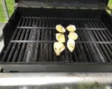 A picture of step 4 of Grilled Oysters With Garlic/Romano Herb Butter.