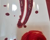 Foto del paso 1 de la receta: Sashimi de salmón con salsa de granada