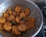 வாழைக்காய் வறுவல் ரெசிபி ஸ்டேப் 3 புகைப்படம்