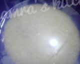 A picture of step 2 of Sinasir with soup.