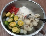 Foto langkah ke 3 dari resep Manisan Rambutan Kasturi.