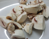 Foto del paso 1 de la receta: Salchichas en forma de corazón