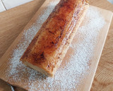 Foto del paso 34 de la receta: Bracito de crema de praliné de avellanas y compota de caqui cubierto de yema quemada (sin gluten)