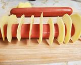 A picture of step 3 of Hot dog potato crisps - Simple, fast and delicious!.