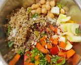 A picture of step 3 of Quinoa Apricot Salad.