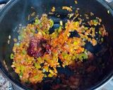 Foto del paso 3 de la receta Lentejas pardinas con arroz y atún rojo en conservas