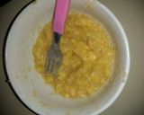 Foto del paso 5 de la receta: Budín de banana con sorpresa por adentro