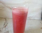 A picture of step 3 of Watermelon & lime juice #Teamcontest#Bigfive#kidsmenu#drink.