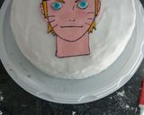 Foto del paso 5 de la receta: Tarta fondant, 4 colores, NARUTO