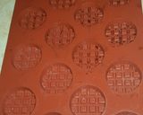 A picture of step 4 of Waffles biscuit.