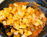 Foto langkah ke 8 dari resep Sambal goreng kentang hati sapi dan petai (Resep No.114).