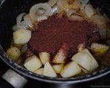A picture of step 5 of Sumac stew.