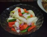 Foto langkah ke 4 dari resep Acar Mentah/Acar Segar.