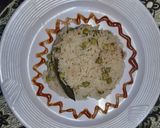 A picture of step 5 of Matar Pulav.
