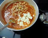 A picture of step 5 of Chole Paneer Sabzi.