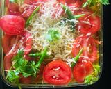 A picture of step 9 of Baked Bhetki.