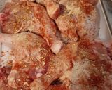 Sült ropogós🐣🐔 rozmaringos csirkecomb recept fázis 2 fotója
