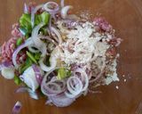 A picture of step 2 of Baked Beef balls.