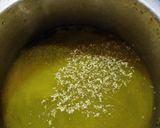 A picture of step 1 of Moong daal.