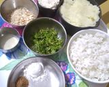 A picture of step 1 of Poha soya cutlets.