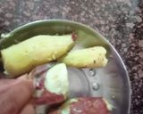 A picture of step 1 of Sweet Potato Chaat.