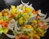 A picture of step 2 of Vegetable. Creamy & Spicy Noodles.