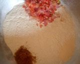 A picture of step 1 of Wheat puff puff.