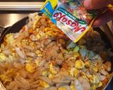 Foto langkah ke 6 dari resep Orak-Arik Telur Bakso.
