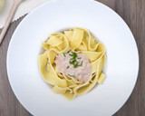 Foto del paso 5 de la receta: Tagliatelle con salsa de paté