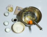 รูปขั้นตอนการทำที่ 2 ของ แพนเค้กถั่วหิมพานต์ (cashew pancakes)