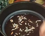 A picture of step 8 of Bourbon biscuit cake | 3 ingredients cake recipe without oven.