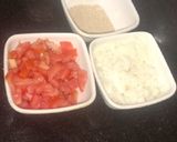 A picture of step 3 of Mini oats utappam.