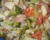 Foto del paso 2 de la receta: Ensalada de brócoli con papas y semillas de sésamo y chía