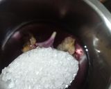 A picture of step 2 of Hibiscus flower Mojito.